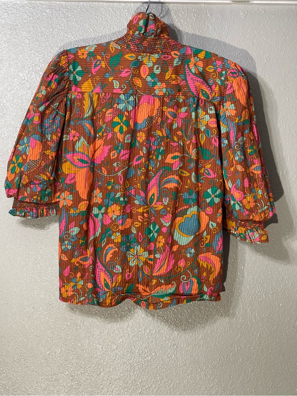 Love The Label Zuri Top in Dark Beauty Print - Size L - Picture 4 of 4